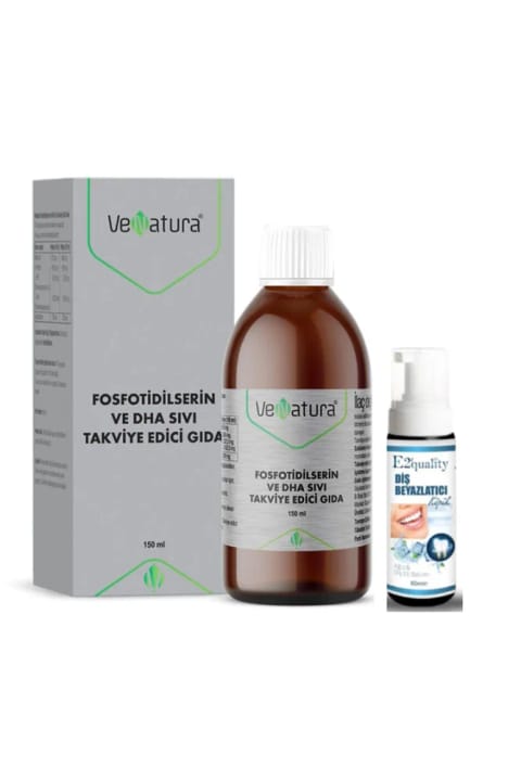 VeNatura فسفاتیدیل‌سرین و DHA مایع مکمل غذایی ۱۵۰ میلی‌لیتر