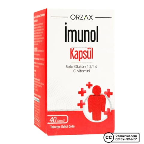 Orzax Imunol Beta Glukan 40 کپسول
