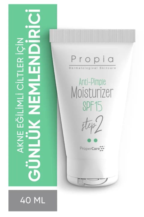 Propia کرم مراقبتی روزانه ضد جوش SPF15 40ml