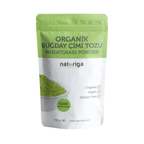 Naturiga پودر جوانه گندم ارگانیک 100 گرم