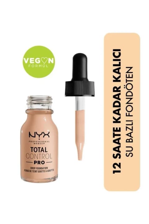 NYX Professional Makeup Total Control Pro Drop Foundation Light - فونداسیون