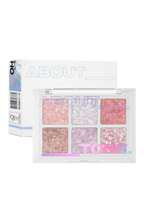 ABOUT TONE پالت گلایتر متراکم ۶ عددی Oh My Glitter Pop 02 My Fairy