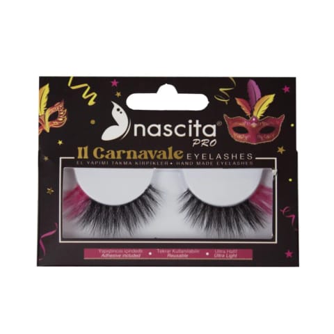 Nascita مژه مصنوعی رنگی کارناوال 128