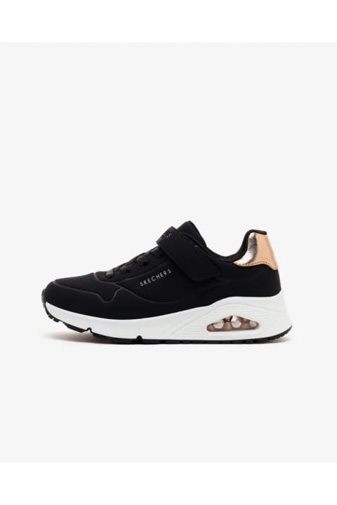 SKECHERS UNO GEN1 - SHIMMER CORE کتانی مشکی دخترانه بزرگ