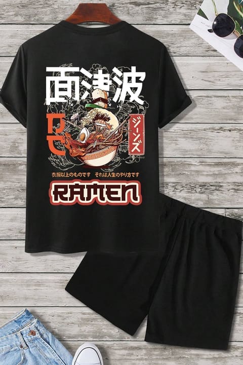 ست شورت uyguntarz طرح Ramen