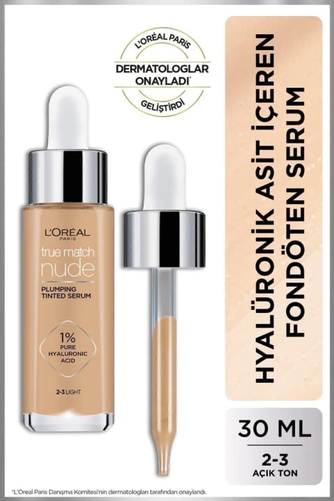 لورآل پاریس True Match Nude فونداسیون سرم 2-3 Light