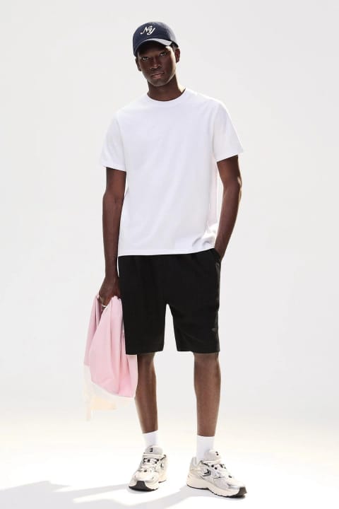 شورت برمودا بافتدار شاردون Bershka
