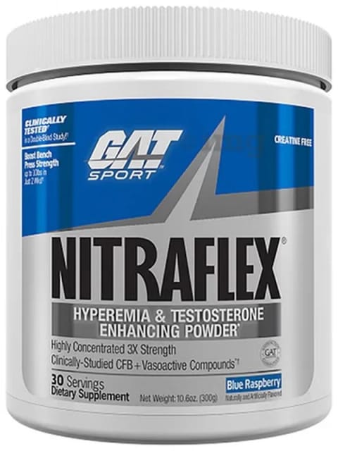 پیش‌تمرین GAT Sport Nitraflex Hyperemia Test Booster Pump، ۳۰ سروینگ