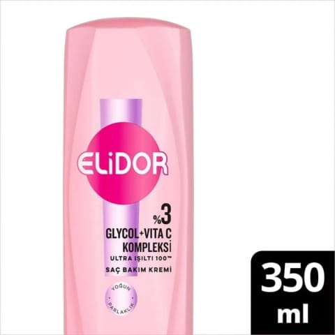 Elidor نرم‌کننده مو اولترا درخشش 350 میلی‌لیتر