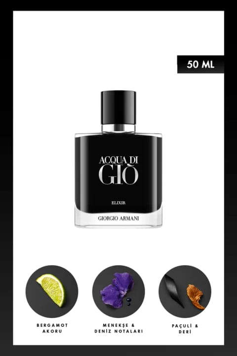 Giorgio Armani Acqua Di Gio Homme Elixir EDP 50 میلیلیتر ادوپرفیوم مردانه