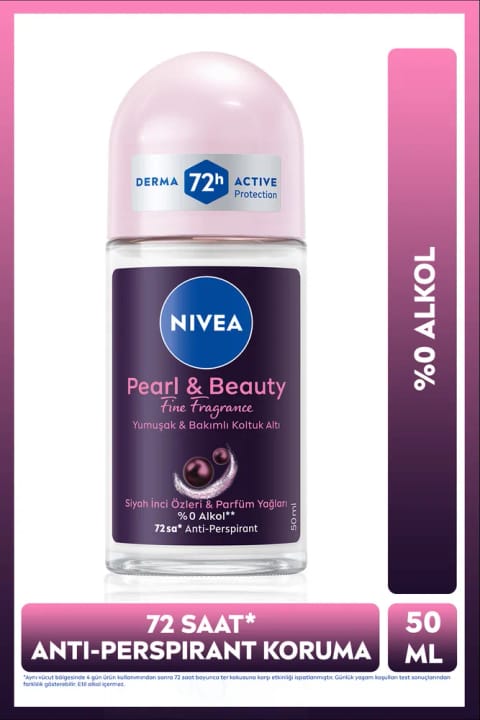 NIVEA دئودورانت رولی زنانه Pearl&Beauty Fine Fragrance 50ml