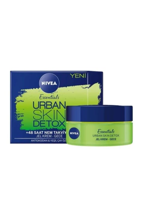 NIVEA Essentials Urban Skin Detox ژل شب