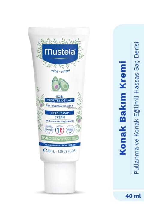 Mustela کرم مراقبتی ضد شوره و پیشگیری از پوسته‌ریزی مو با ۹۵٪ مواد طبیعی