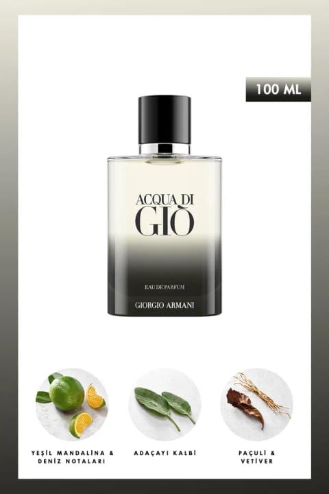 Giorgio Armani Acqua Di Gio EDP 100 ml ادو پرفیوم مردانه