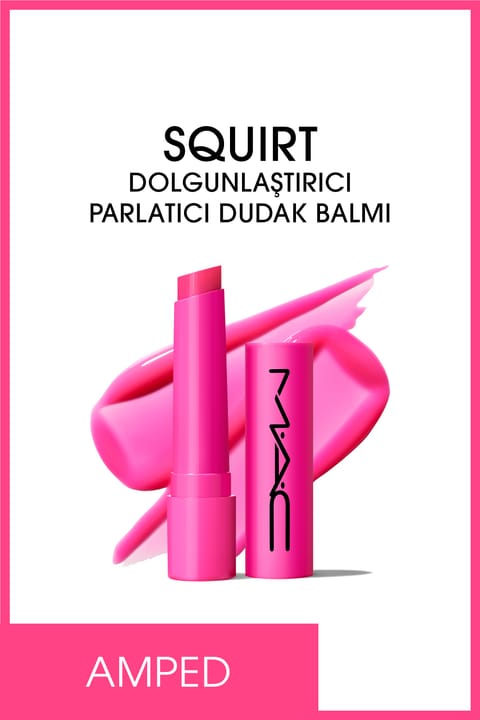 بالم لب حجم‌دهنده و براق M.A.C Squirt - Amped 2.3 گرم