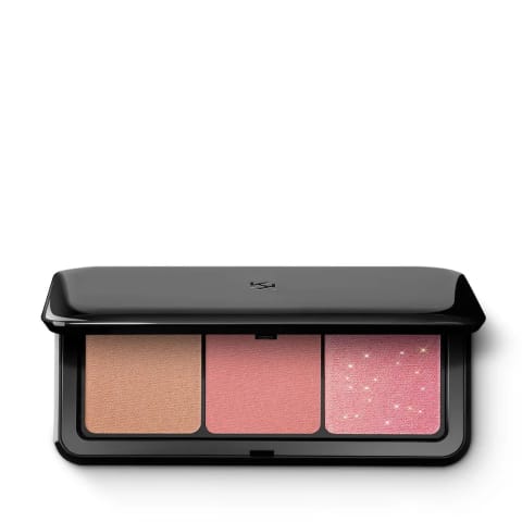Allık - Multi Finish Trio Blush & Bronzer Palette - 02 - Mauve