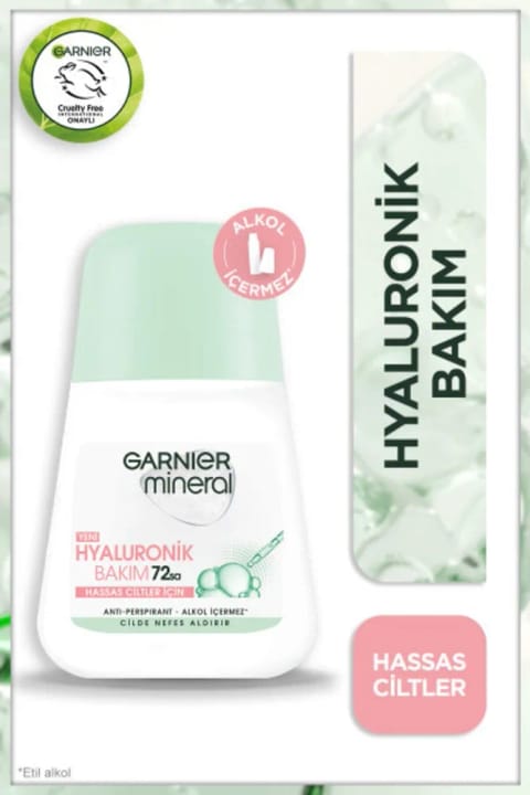 Garnier Mineral Hyaluronik Bakım رول‌آن دئودورانت