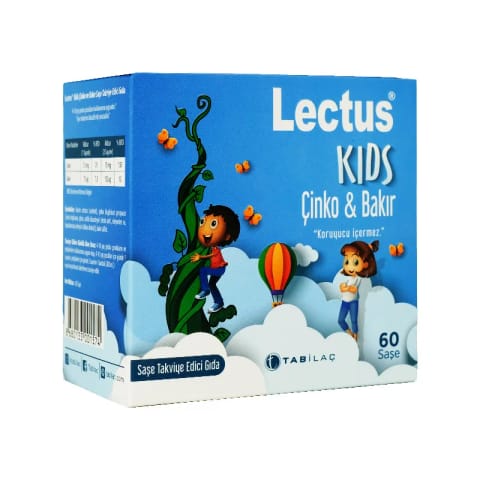 Lectus Kids Zinc Copper 60 ساشه