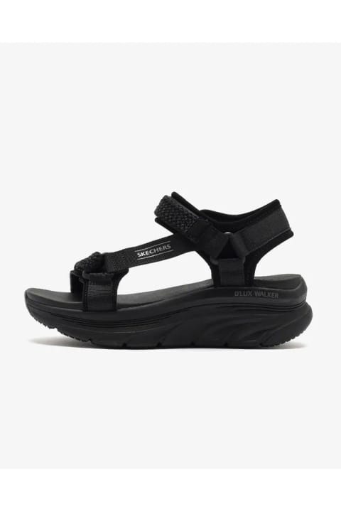 SKECHERS D'lux WALKER - PRETTY FIELD زنانه صندل مشکی 119822 BBK