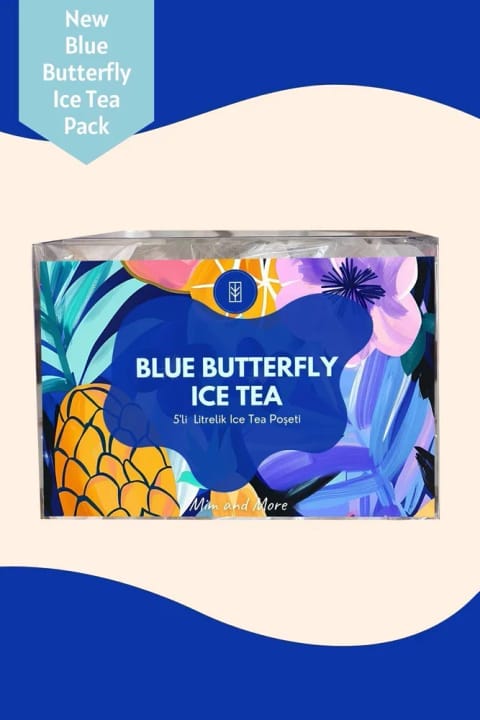 میم اند مور Blue Butterfly بسته چای سرد، 5×20 گرم