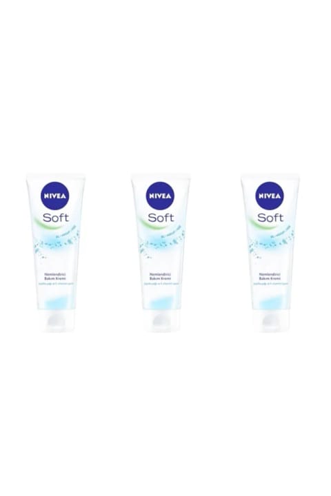 NIVEA Soft کرم 3×75 میلیلیتر