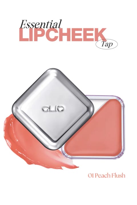CLIO بالم رنگدهنده لب و گونه Essential Lipcheek Tap (01 Peac...)