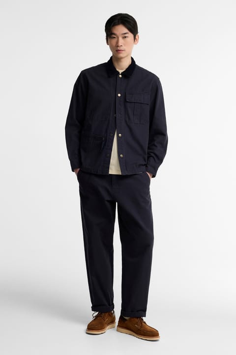 شلوار کتان Barbour Ursula NY74 سرمه‌ای تیره