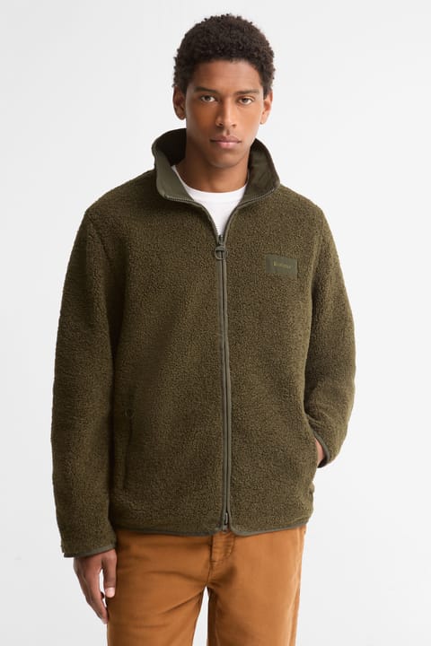کاپشن پولار برگشتپذیر Barbour SG71 رنگ Sage