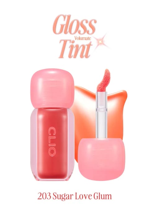 CLIO Volumate Gloss 203 S رژ لب براق حجمدهنده با پیگمنت و درخشش