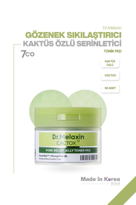 Dr.Melaxin Cactox ژل تونر پد منافذ
