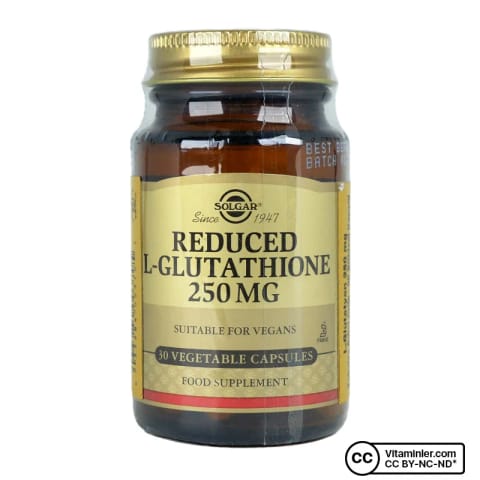 Solgar Reduced L-Glutathione 250 Mg 30 کپسول