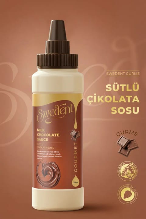 سس شکلات شیری سری گورمه Swedent