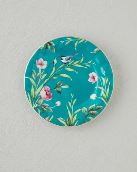 بشقاب پاستا Vanilla New Bone China ۱۶ سانتی‌متری فیروزه‌ای