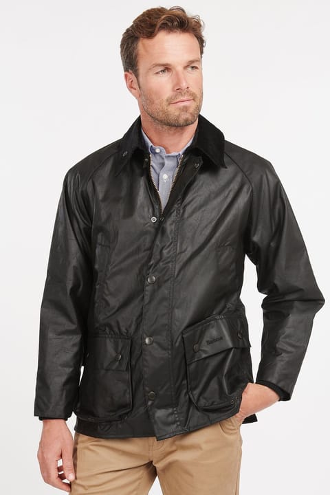 Barbour Bedale ژاکت روغنی مشکی BK91