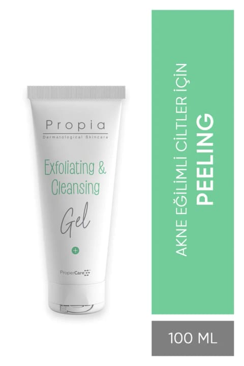 Propia ژل پاکسازی و لایهبرداری ضد جوش و ضد جوش سرسیاه مناسب پوستهای چرب و مختلط