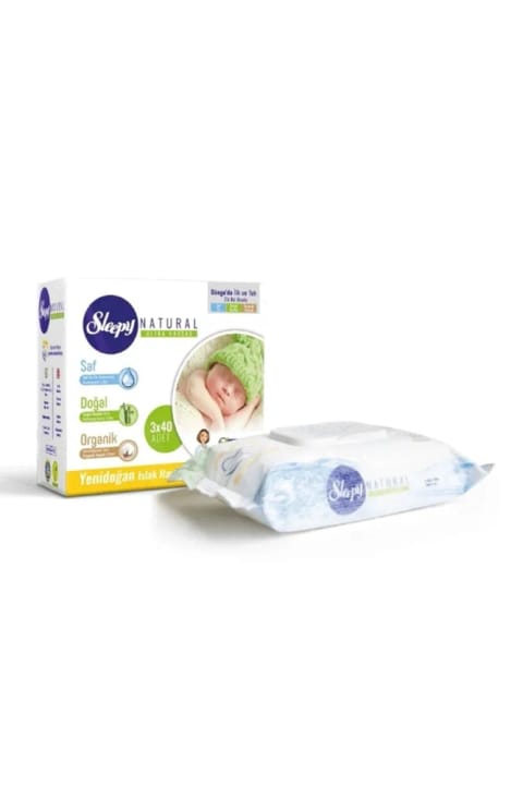 Sleepy دستمال مرطوب نوزاد ۳×۴۰ عددی