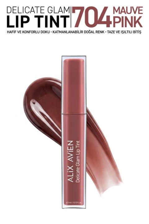 Alix Avien براق آبکی لب تینت - Delicate Glam Lip Tint 704 M...