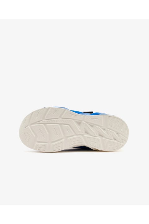 SKECHERS LIGHT-SURGE کفش اسپرت پسرانه بزرگ سیاه چراغ‌دار 400200L BBLM