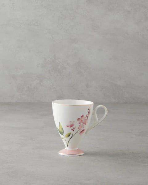 ماگ Valentina New Bone China ۳۰۰ میلی‌لیتر صورتی