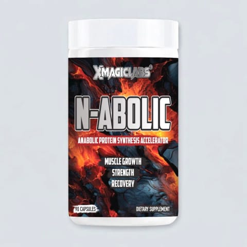 XMAGICLABS N-ABOLIC DL PEPDITE 185 کپسول 2000 میلی‌گرم ۹۰ عددی
