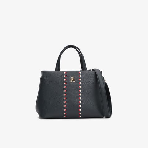 کیف دستی زنانه سرمهای Tommy Hilfiger Timeless