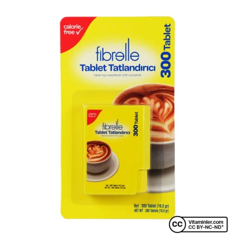 Fibrelle شیرینکننده با سوکرالوز 300 قرص