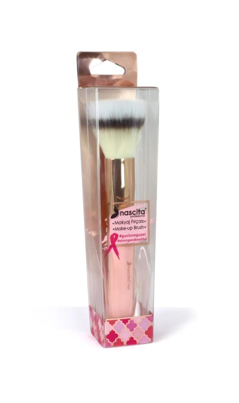 براش آرایشی Duo Fibre Nascita صورتی NASBRUSH0160