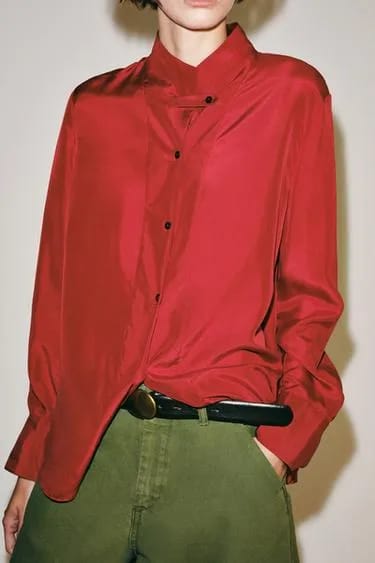 پیراهن ۱۰۰٪ ابریشم ZW COLLECTION
