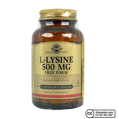 سولگار L-Lysine 500 میلیگرم 50 کپسول