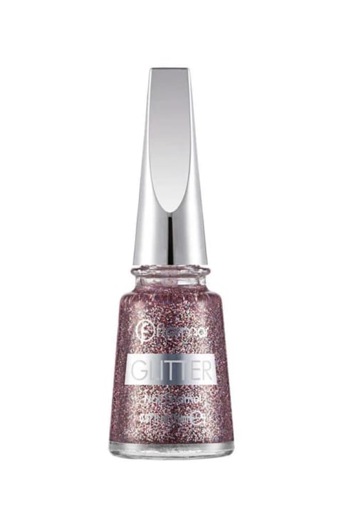 لاک فلورمار Glitter Red In Silver 39