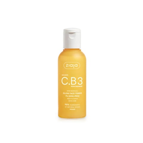 تونر صورت اسیدی Ziaja حاوی Vitamin C و Niacinamide حجم 120 میلی‌لیتر