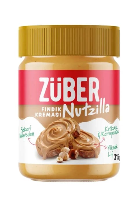 Züber Nutzilla کرم فندق 315 گرم (جدید)