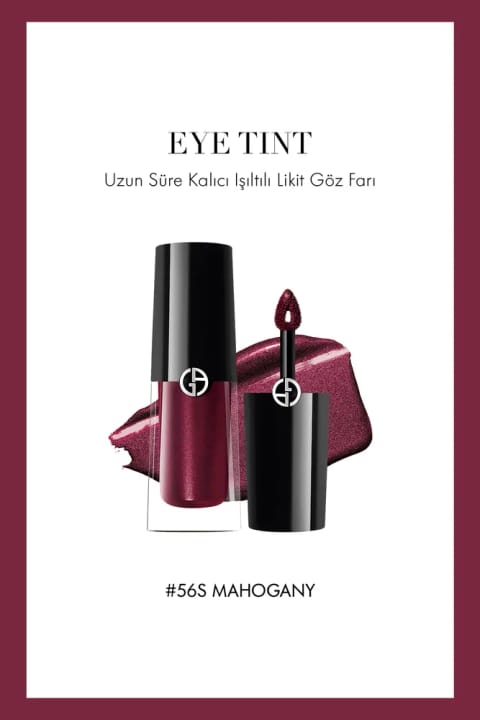 Giorgio Armani Eye Tint سایه چشم مایع درخشان با ماندگاری طولانی 56S Mahogany...