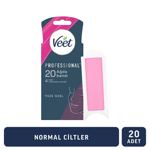 Veet Wax Strip صورت ویژه پوست معمولی ۲۰ عددی